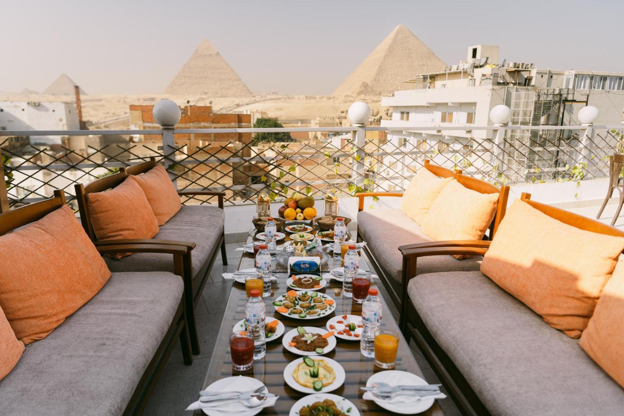 Jimmy Pyramids Hotel Kafret el-Gabal Exterior foto